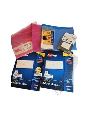 Avery MACO Label 8460 Assortment Address Multi Use Index Tab Divider